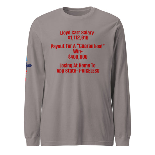 A Funny College Gameday hoodie about Ohio State University Football, University of Michigan Football, App State and Lloyd Carr by Forever Game Day, a college football t-shirt store