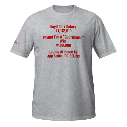 A Funny College Gameday hoodie about Ohio State University Football, University of Michigan Football, App State and Lloyd Carr by Forever Game Day, a college football t-shirt store