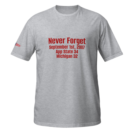 A Funny College Gameday shirt about Ohio State, Michigan, App State, and The Game  by Forever Game Day, a college football t-shirt store