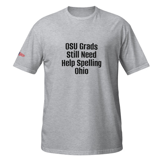 A Funny College Gameday shirt about Ohio State, Michigan, The Game and the OH-IO cheer by Forever Game Day, a college football t-shirt store