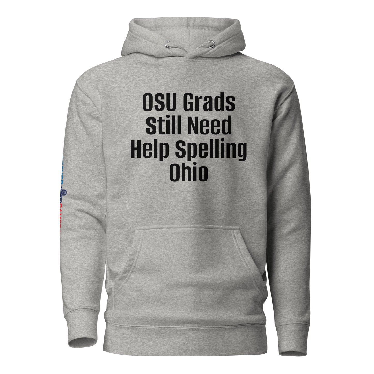 A Funny College Gameday Hoodie about Ohio State, Michigan, The Game and the OH-IO cheer by Forever Game Day, a college football t-shirt store